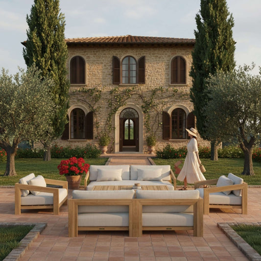 SET-852 SMYRNA DEEP SEATING SET