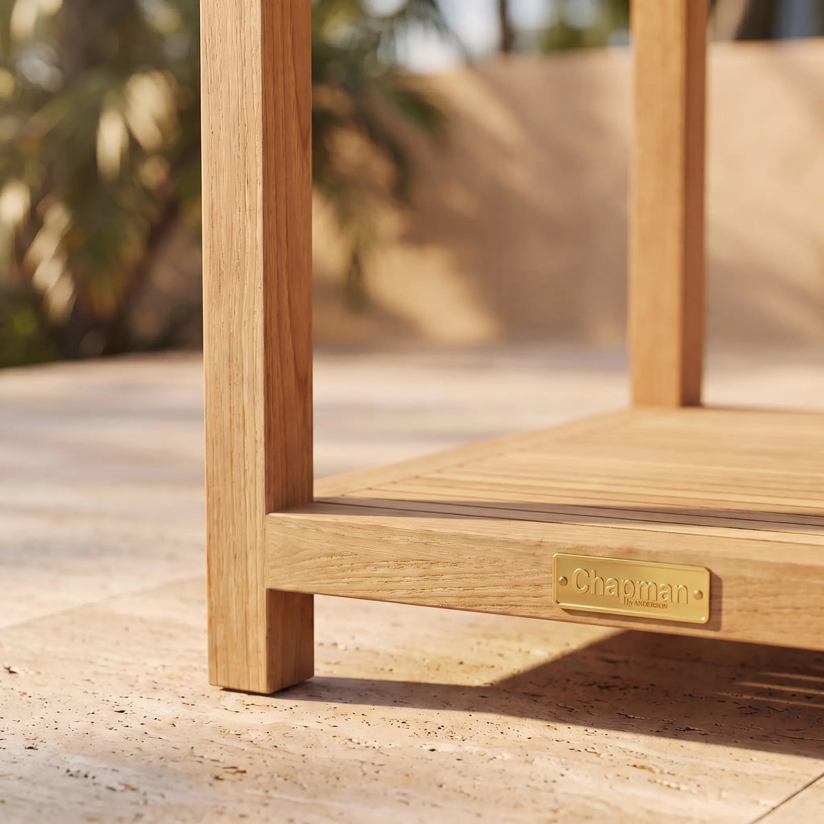 GLENMORE SIDE TABLE WITH SHELF