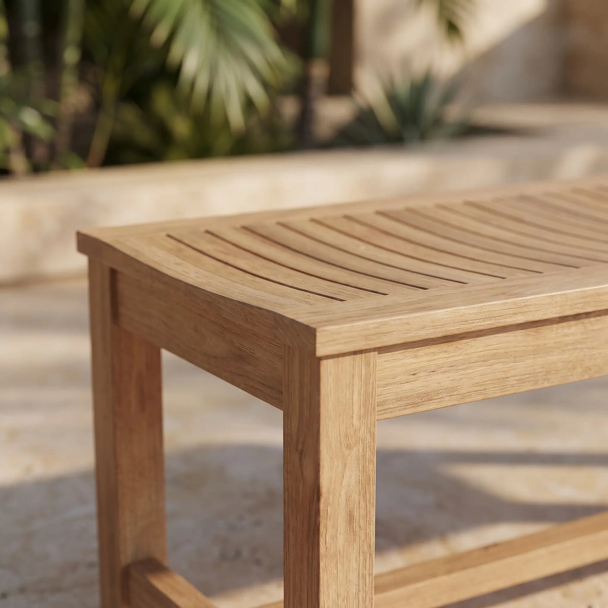 CASABLANCA 4-SEATER BACKLESS BENCH