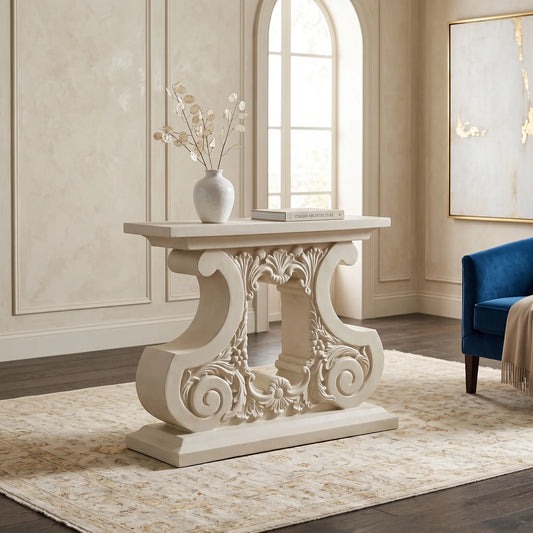 ELYSEES DINING TABLE WITH NO GLASS TOP