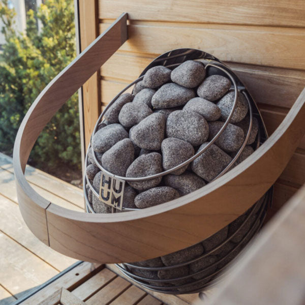HUUM DROP 9 kW sauna heater, supplier SKU 4745090270617; stones and other optional accessories pictured are sold separately
