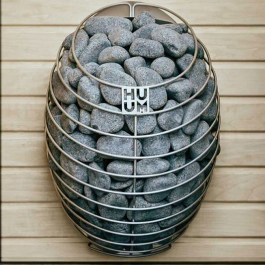 HUUM DROP 7.5 kW sauna heater, supplier SKU 4745090270631; stones and other optional accessories pictured are sold separately