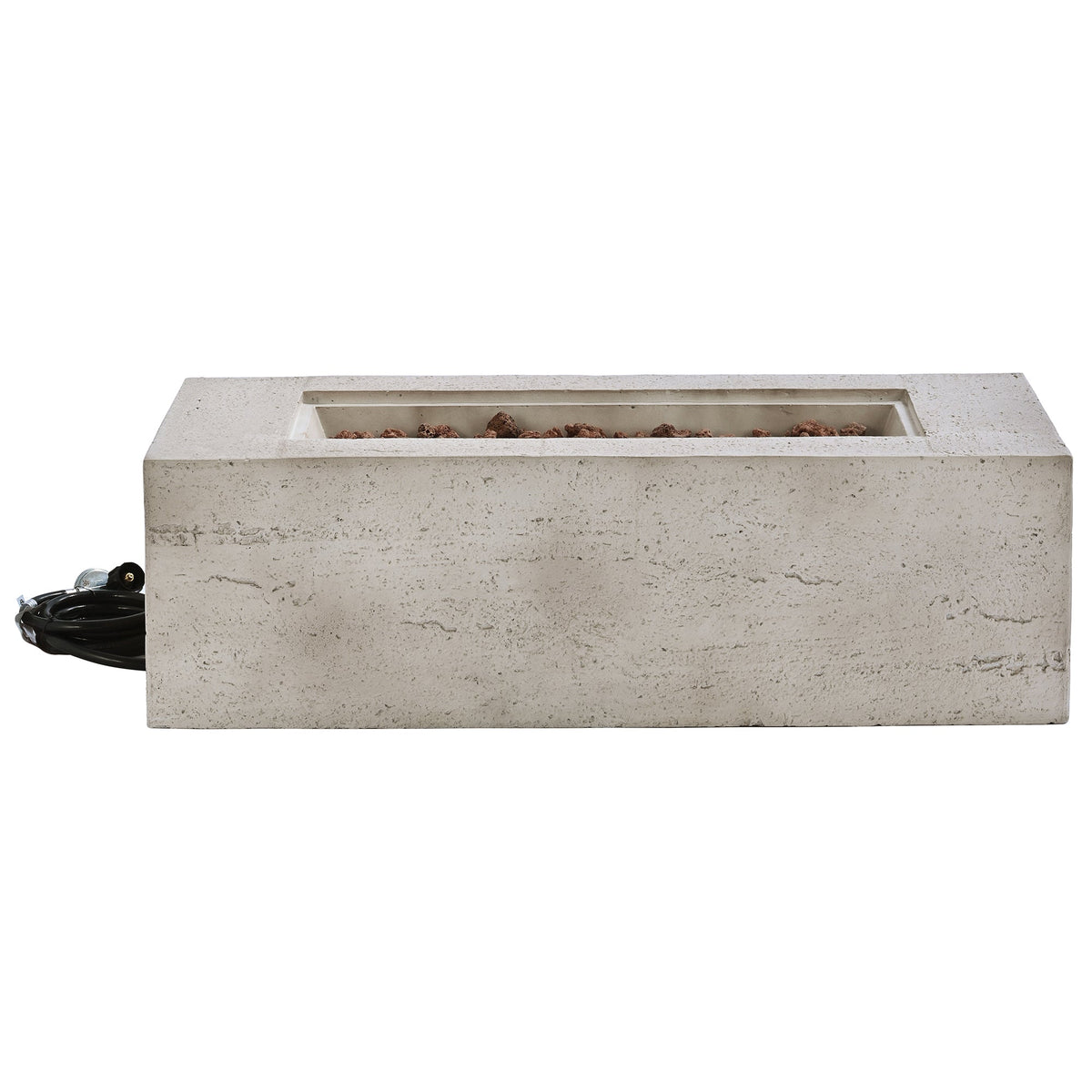 U_STYLE Outdoor Rectangular Propane Fire Pit 41.9" 40000 BTU