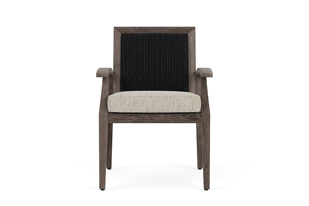 Lloyd Flanders Frontier Dining Armchair — Ebony / Charlotte Sparrow — manufacturer configuration [67823073427550]