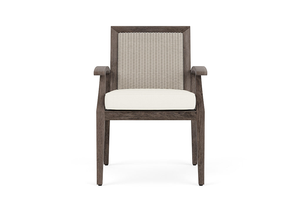 Lloyd Flanders Frontier Dining Armchair — Linen / Sailcloth Salt — manufacturer configuration [67823073853534]