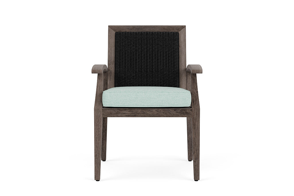 Lloyd Flanders Frontier Dining Armchair — Ebony / Demo Mist — manufacturer configuration [67823073460318]