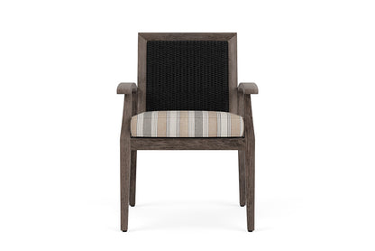 Lloyd Flanders Frontier Dining Armchair — Ebony / Purveyor Pewter — manufacturer configuration [67823073230942]