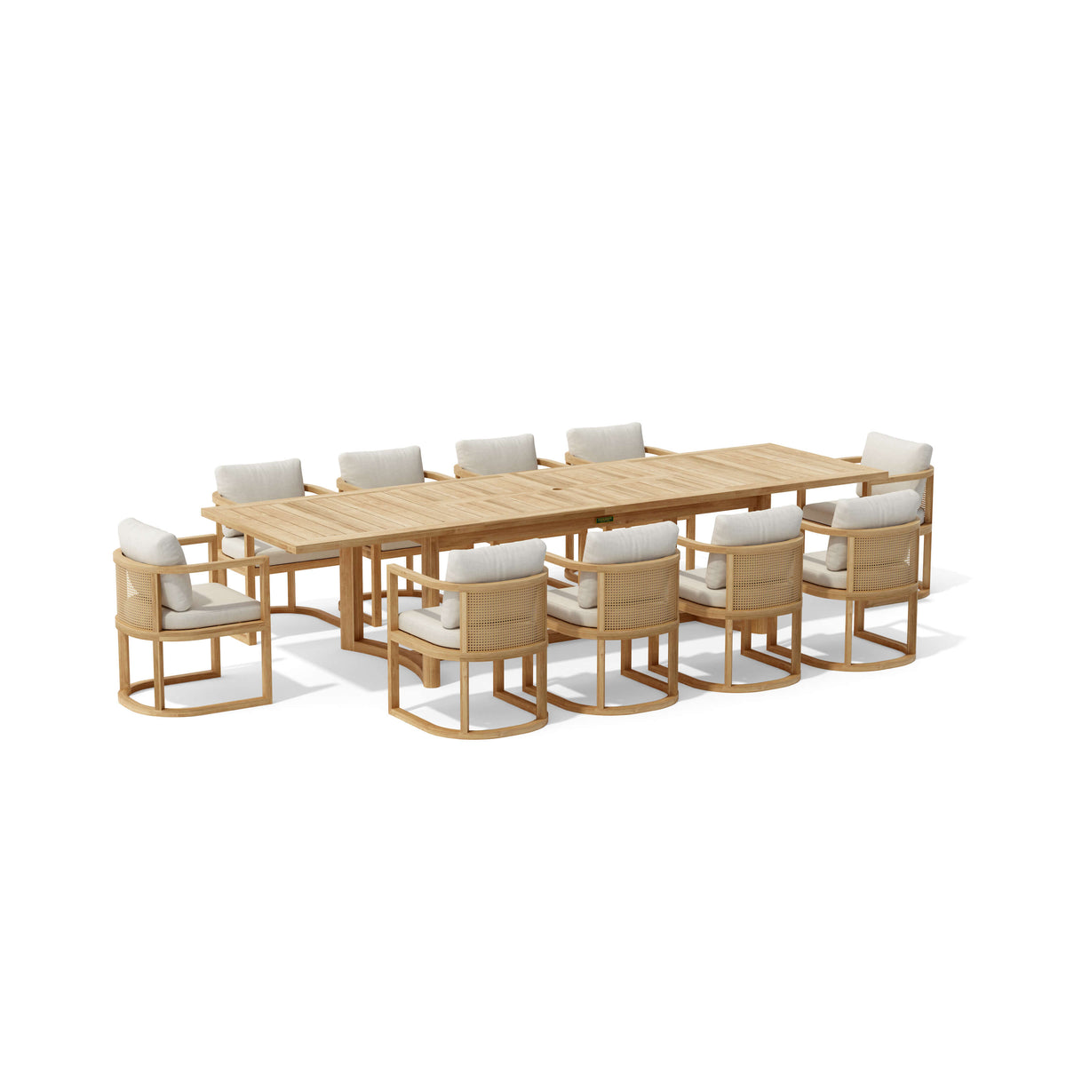 SET-224 11-PC JUNUS DINING TABLE SET
