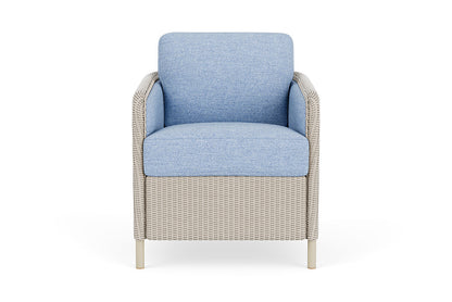 Lloyd Flanders Visions Dining Armchair — Linen / Demo Skyway — manufacturer configuration [67823122874462]
