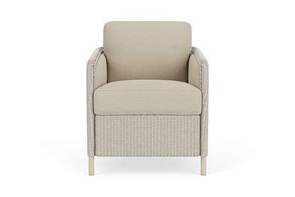 Lloyd Flanders Visions Dining Armchair — Linen / Rumba Straw — manufacturer configuration [67823123071070]