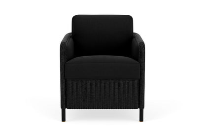 Lloyd Flanders Visions Dining Armchair — Ebony / Canvas Black — manufacturer configuration [67823122808926]