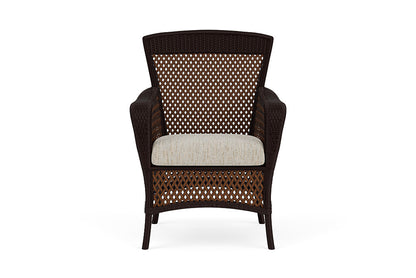 Lloyd Flanders Grand Traverse Dining Armchair — Caramel / Charlotte Sparrow — manufacturer configuration [67823114453086]