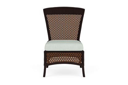 Lloyd Flanders Grand Traverse Armless Dining Chair — Caramel / Shoshone Mist — manufacturer configuration [67823115763806]