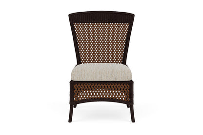 Lloyd Flanders Grand Traverse Armless Dining Chair — Caramel / Charlotte Sparrow — manufacturer configuration [67823115829342]