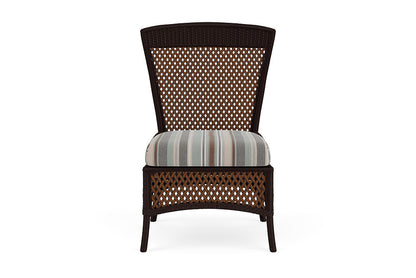 Lloyd Flanders Grand Traverse Armless Dining Chair — Caramel / Lima Heron — manufacturer configuration [67823115894878]