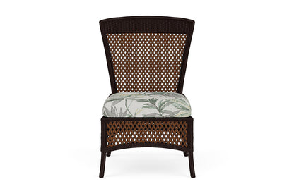 Lloyd Flanders Grand Traverse Armless Dining Chair — Caramel / Calidora Mist — manufacturer configuration [67823115567198]
