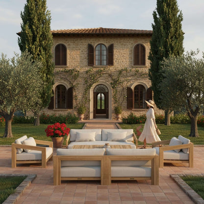 SET-852 SMYRNA DEEP SEATING SET