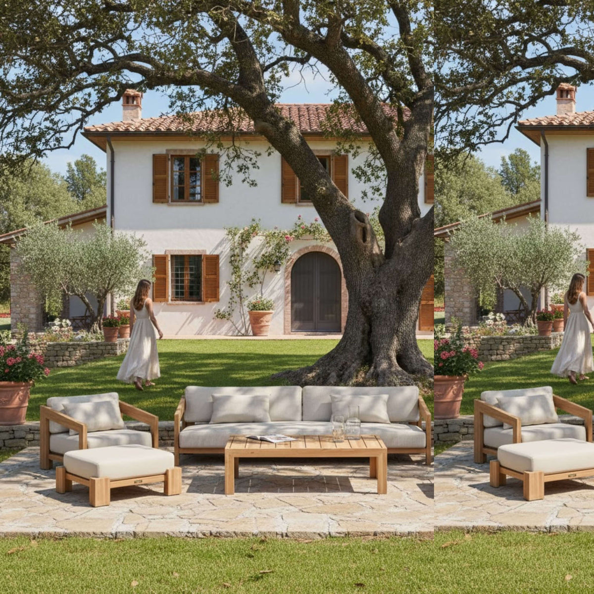 SET-853 SMYRNA DEEP SEATING SET