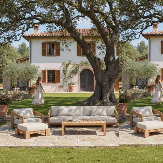 SET-853 SMYRNA DEEP SEATING SET