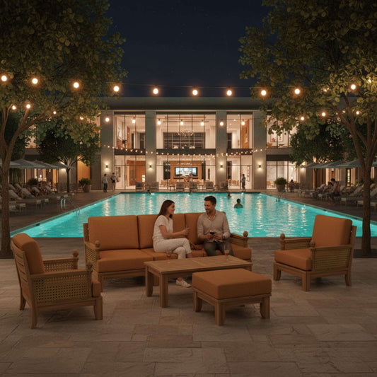 SET-68 LUXE MODULAR DEEP SEATING SET