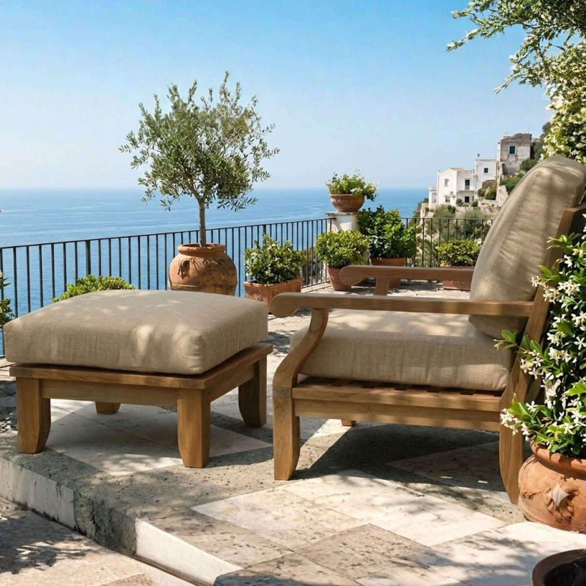 SET-91 RIVIERA MODULAR DEEP SEATING SET