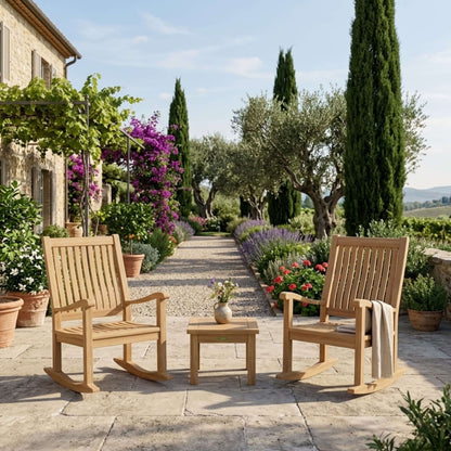 SET-04 ROCKING CHAIR SET