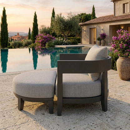 SET-172-AL 5-PC CORONADO ALUMINUM DEEP SEATING SET