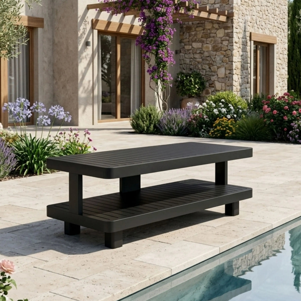 SET-903-AL 6-PC GRANADA ALUMINUM DEEP SEATING