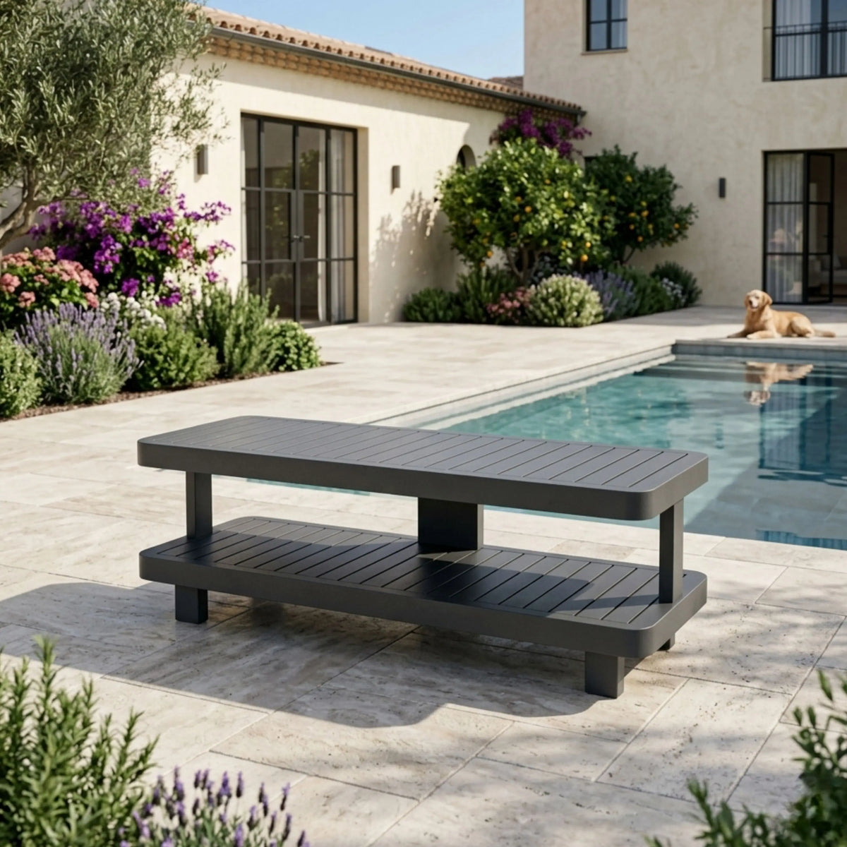 SET-903-AL 6-PC GRANADA ALUMINUM DEEP SEATING