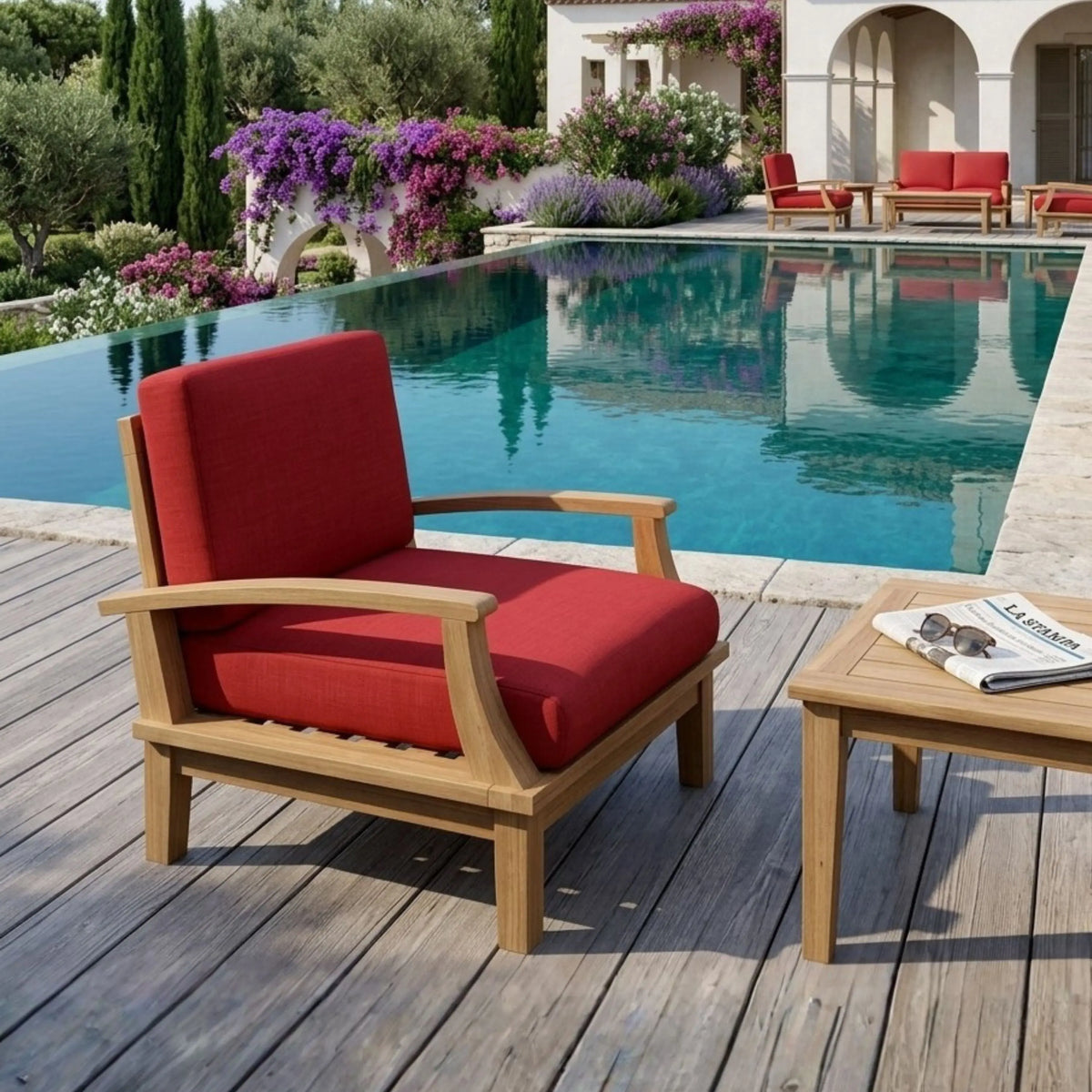 BRIANNA DEEP SEATING ARMCHAIR