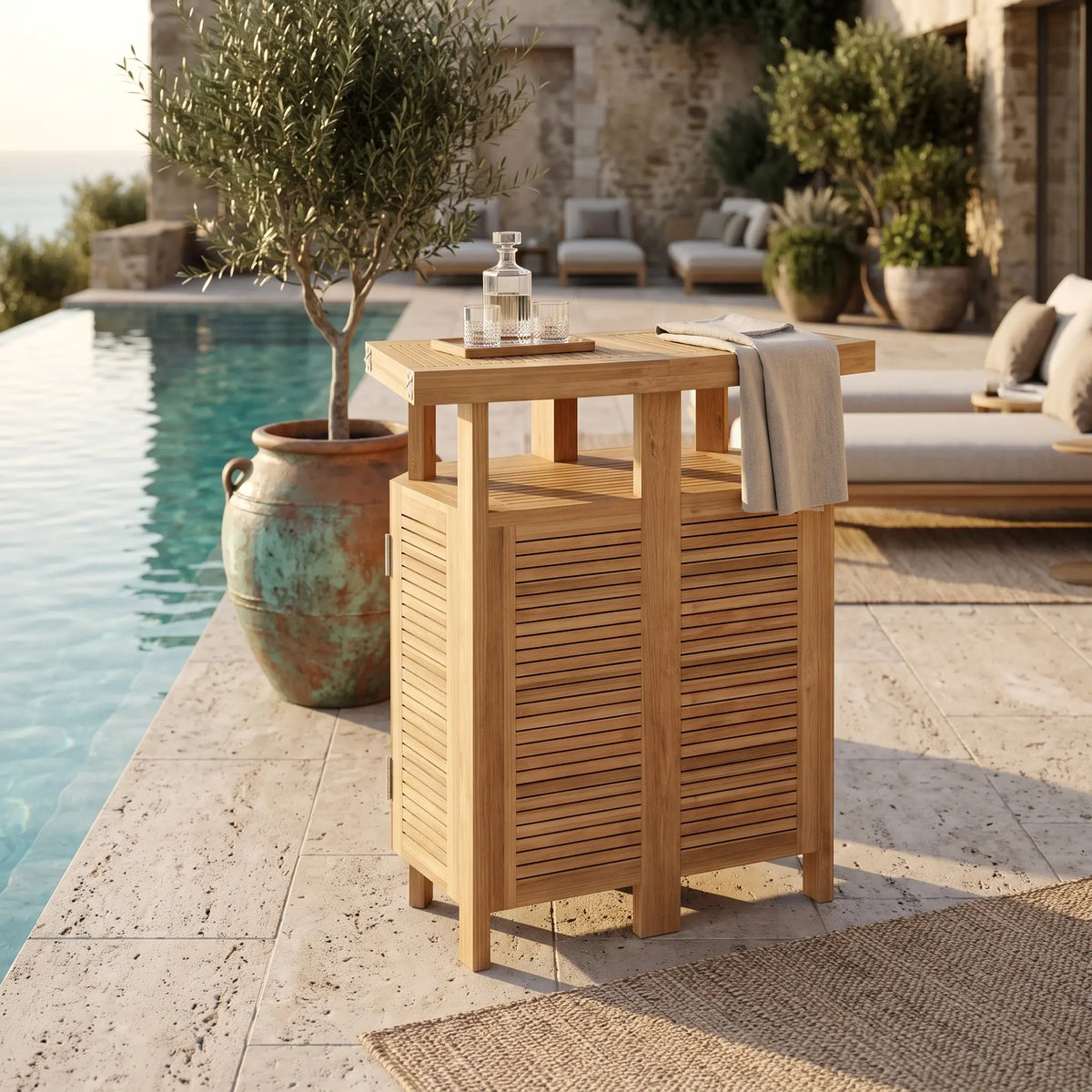 ALTAVISTA FOLDING BAR TABLE