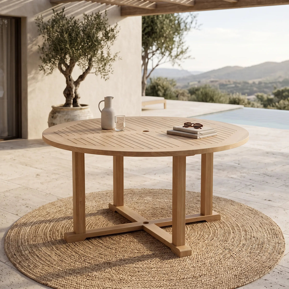 TOSCA 59″ ROUND TABLE
