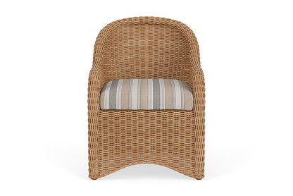 Lloyd Flanders Tobago Dining Armchair — Hyacinth / Purveyor Pewter — manufacturer configuration [67823109636190]