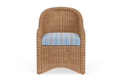 Lloyd Flanders Tobago Dining Armchair — Hyacinth / Hansen Sky — manufacturer configuration [67823109505118]