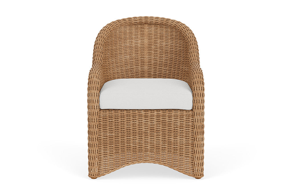 Lloyd Flanders Tobago Dining Armchair — Hyacinth / Canvas Natural — manufacturer configuration [67823109308510]