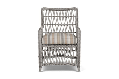 Lloyd Flanders Mackinac Dining Armchair — Putty / Purveyor Pewter — manufacturer configuration [67823097708638]