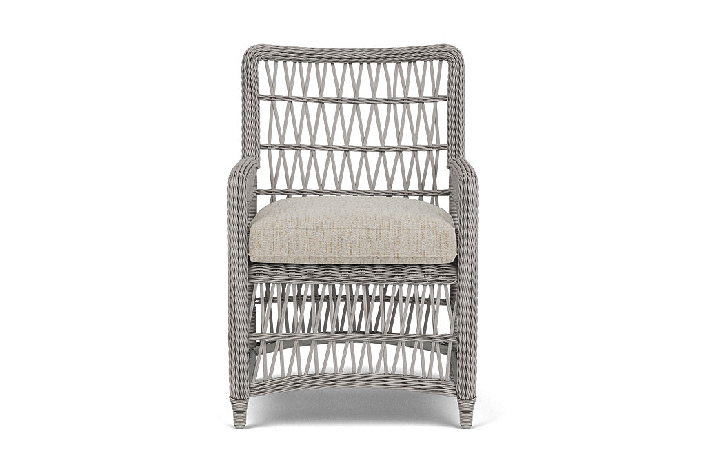 Lloyd Flanders Mackinac Dining Armchair — Putty / Charlotte Sparrow — manufacturer configuration [67823097905246]