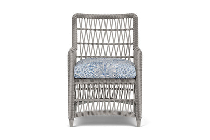 Lloyd Flanders Mackinac Dining Armchair — Putty / Utopia Coastal — manufacturer configuration [67823097872478]
