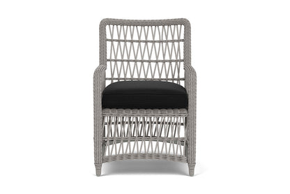 Lloyd Flanders Mackinac Dining Armchair — Putty / Canvas Black — manufacturer configuration [67823098003550]