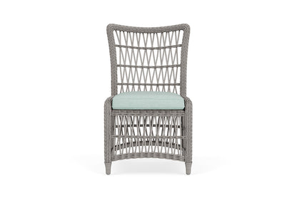 Lloyd Flanders Mackinac Armless Dining Chair — Putty / Demo Mist — manufacturer configuration [67823099347038]