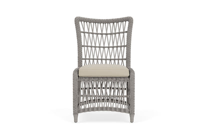 Lloyd Flanders Mackinac Armless Dining Chair — Putty / Rumba Straw — manufacturer configuration [67823099019358]
