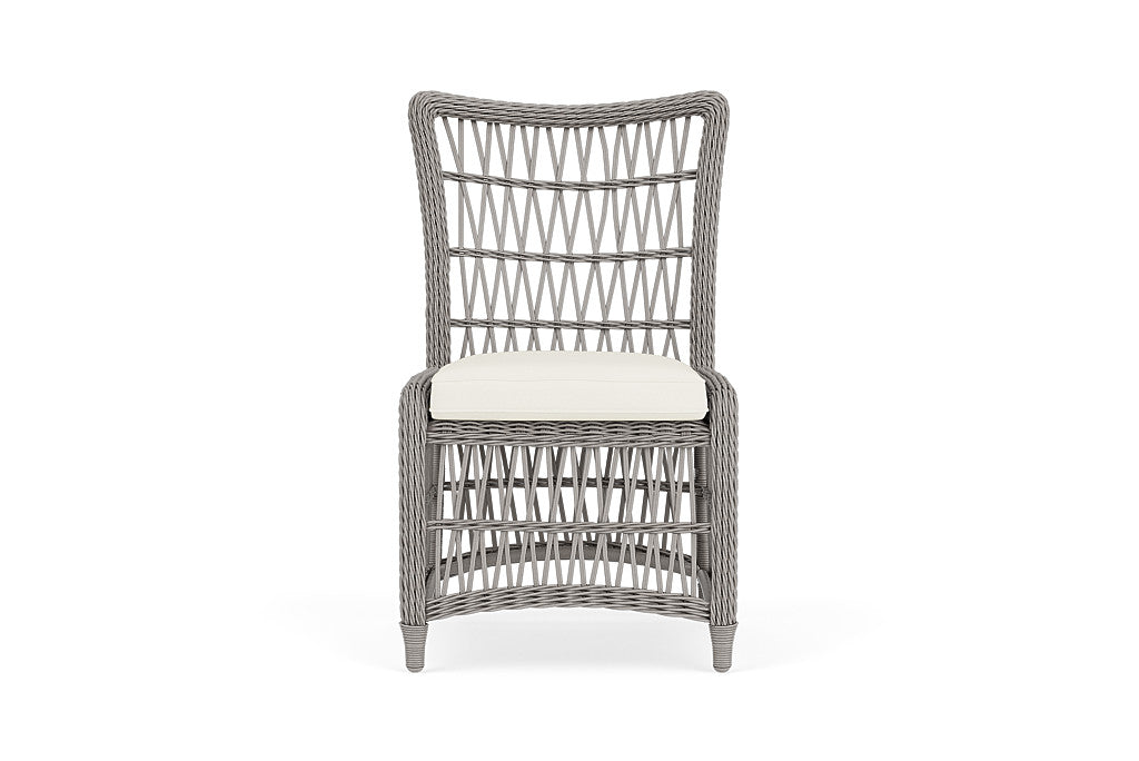 Lloyd Flanders Mackinac Armless Dining Chair — Putty / Sailcloth Salt — manufacturer configuration [67823099084894]