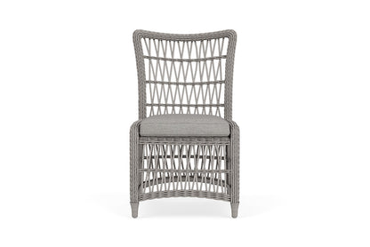 Lloyd Flanders Mackinac Armless Dining Chair — Putty / Demo Stone — manufacturer configuration [67823099150430]