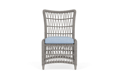 Lloyd Flanders Mackinac Armless Dining Chair — Putty / Demo Skyway — manufacturer configuration [67823098822750]