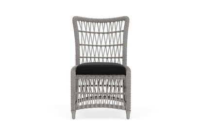 Lloyd Flanders Mackinac Armless Dining Chair — Putty / Canvas Black — manufacturer configuration [67823099412574]