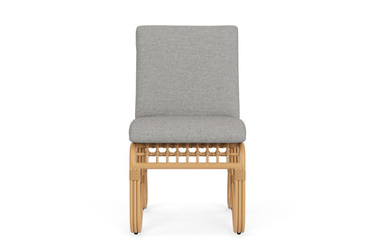Lloyd Flanders Riviera Armless Dining Chair — Camel / Demo Stone — manufacturer configuration [67823156559966]