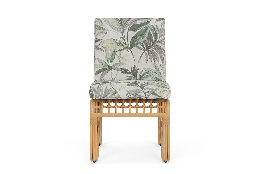 Lloyd Flanders Riviera Armless Dining Chair — Camel / Calidora Mist — manufacturer configuration [67823156461662]
