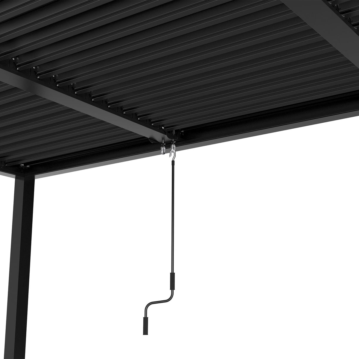10x19 Louver Pergola Aluminium Frame & Louvers