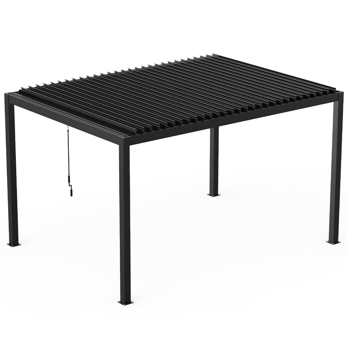 10x19 Louver Pergola Aluminium Frame & Louvers