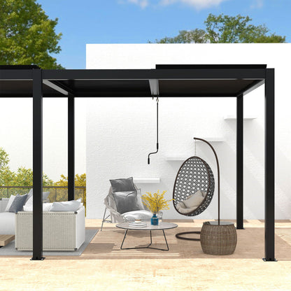 10x19 Louver Pergola Aluminium Frame & Louvers